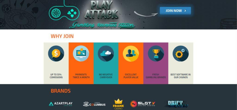 Обзор партнерка PlayAttack
